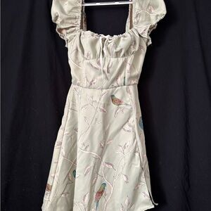 Handmade Maidens Green Floral Dress